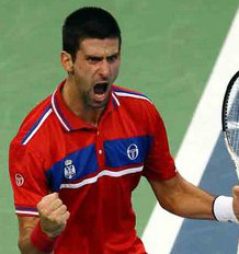 Djokovic levels Davis Cup final for Serbia after Monfils takes opener